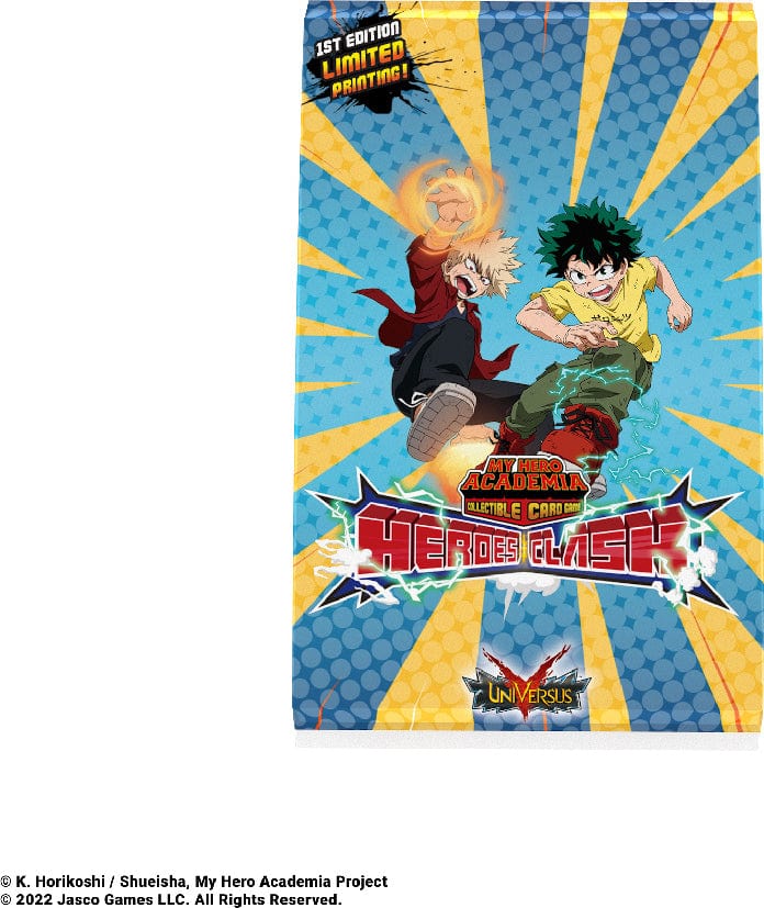 My Hero Academia CCG: Heroes Clash Booster Packs