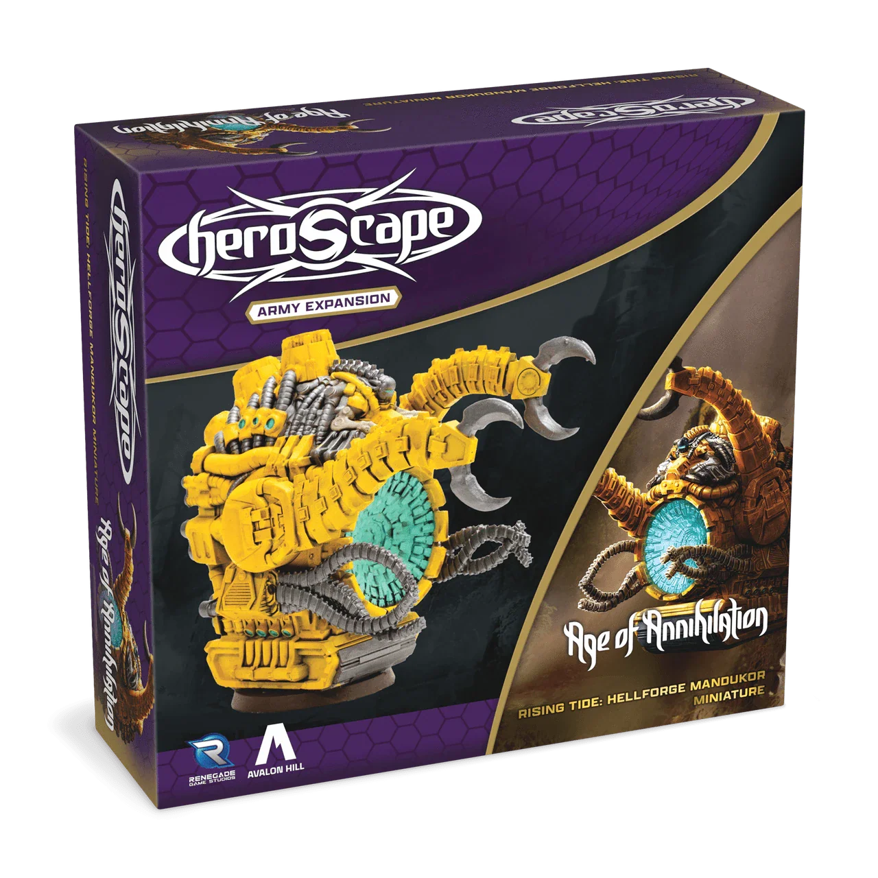 Heroscape: Rising Tide – Hellforge Mandukor Army Expansion