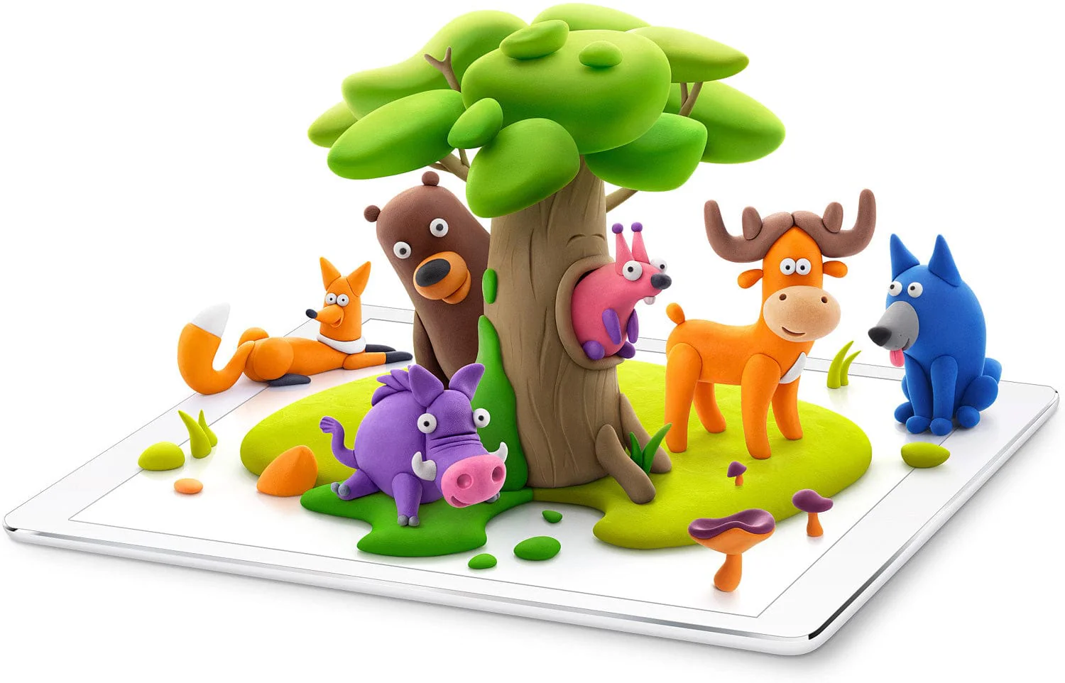 Hey Clay Forest Animals - Image 5