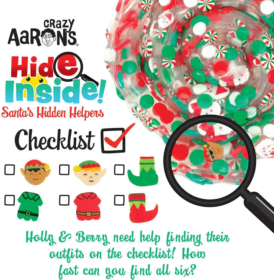 Hide Inside! Santa's Hidden Helpers Thinking Putty - Image 26