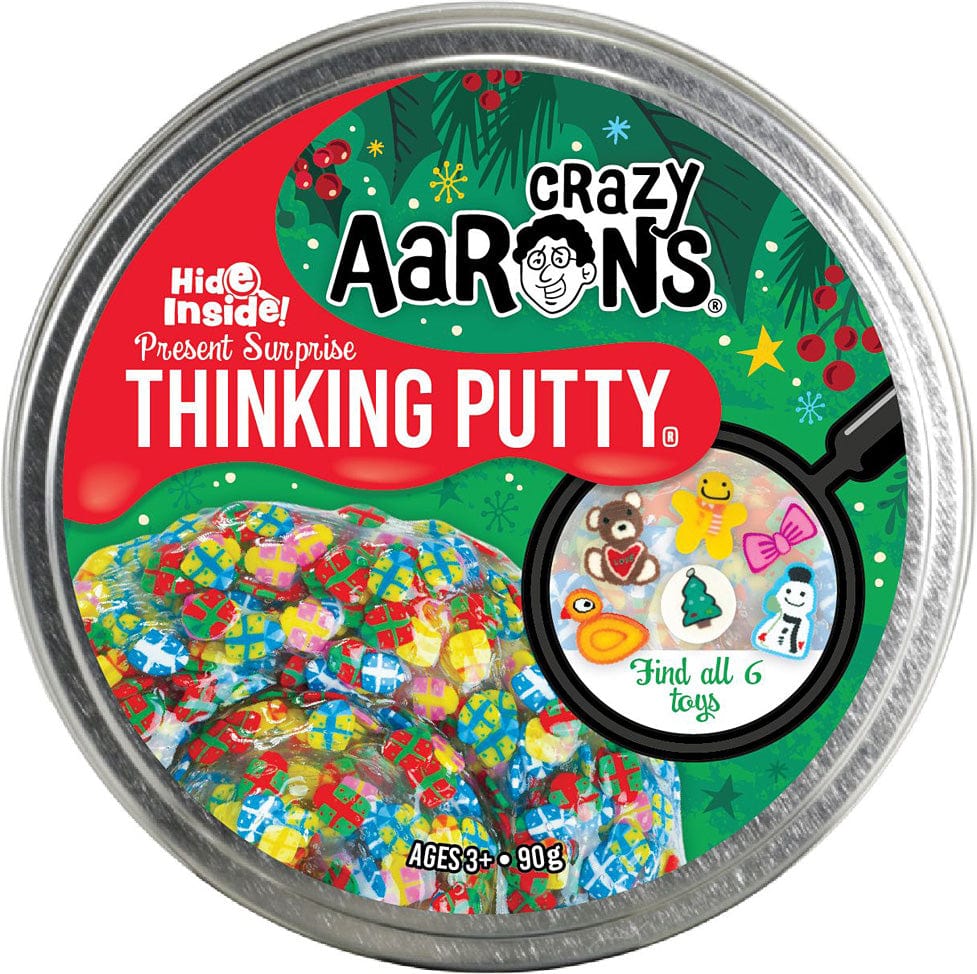 Present Surprise Hide Inside Thinking Putty 4" Tin - Image 3