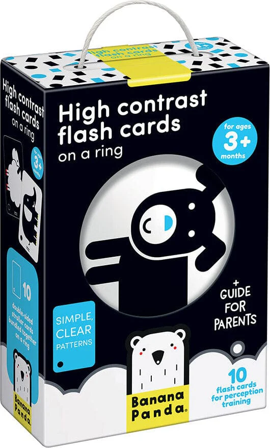 High Contrast Flash Cards on a Ring 3 Months+ - Image 8