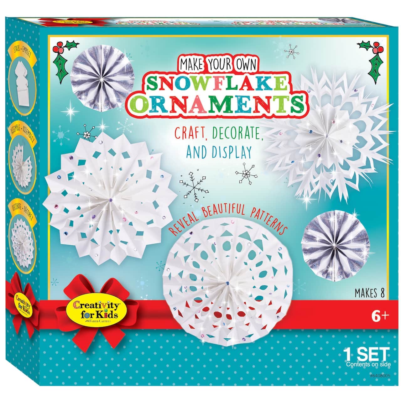 Holiday Make your Own Snowflake Ornaments