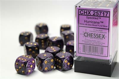 Speckled® 16mm D6 Hurricane™ Dice Block™ (12 dice) - Image 2