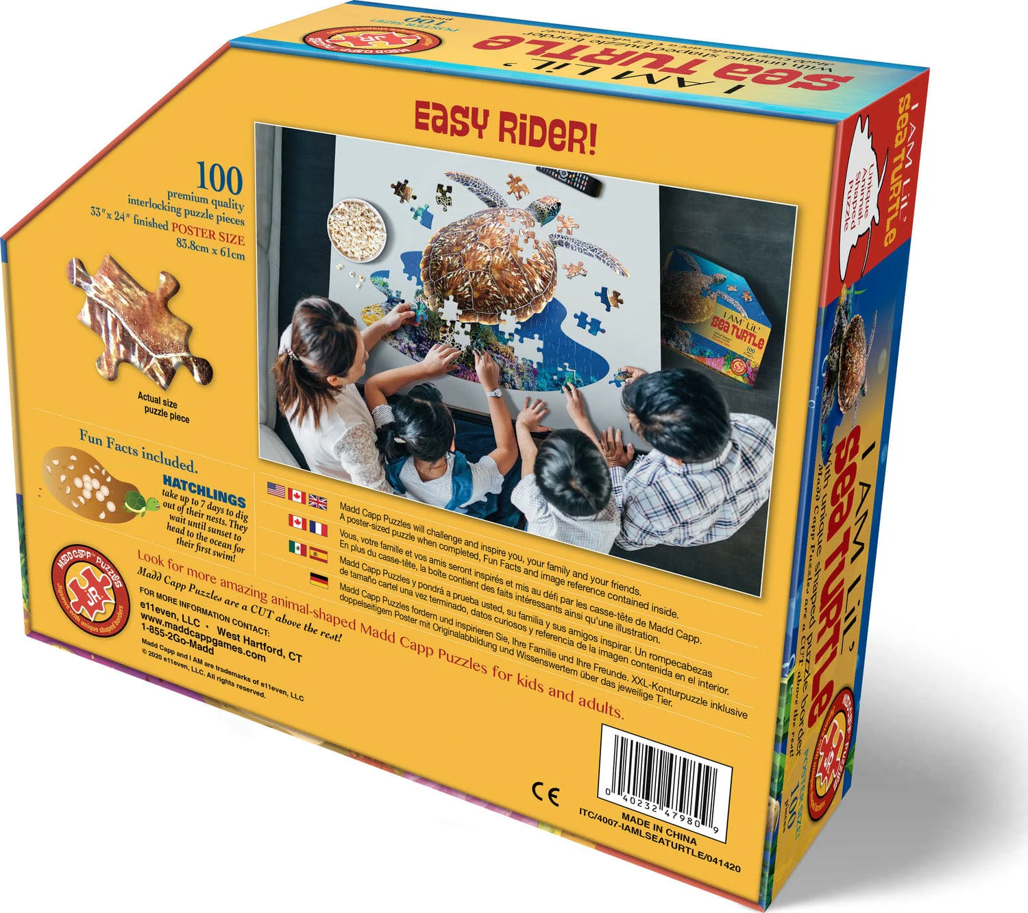 Madd Capp Puzzle Jr. - I Am Lil Sea Turtle - Image 6
