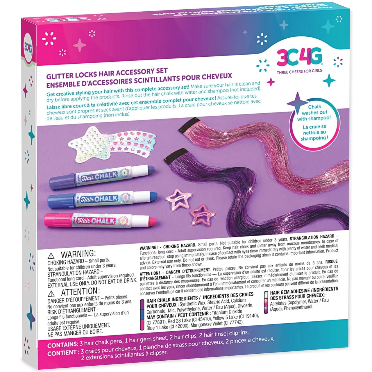 Imagination Land Glitter Locks Hair Accessory Set - Image 2