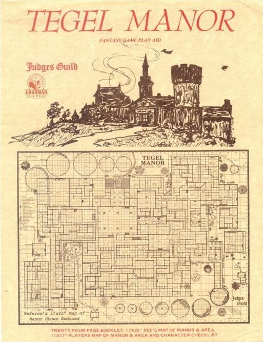 Judges Guild Tegel Manor - Image 2