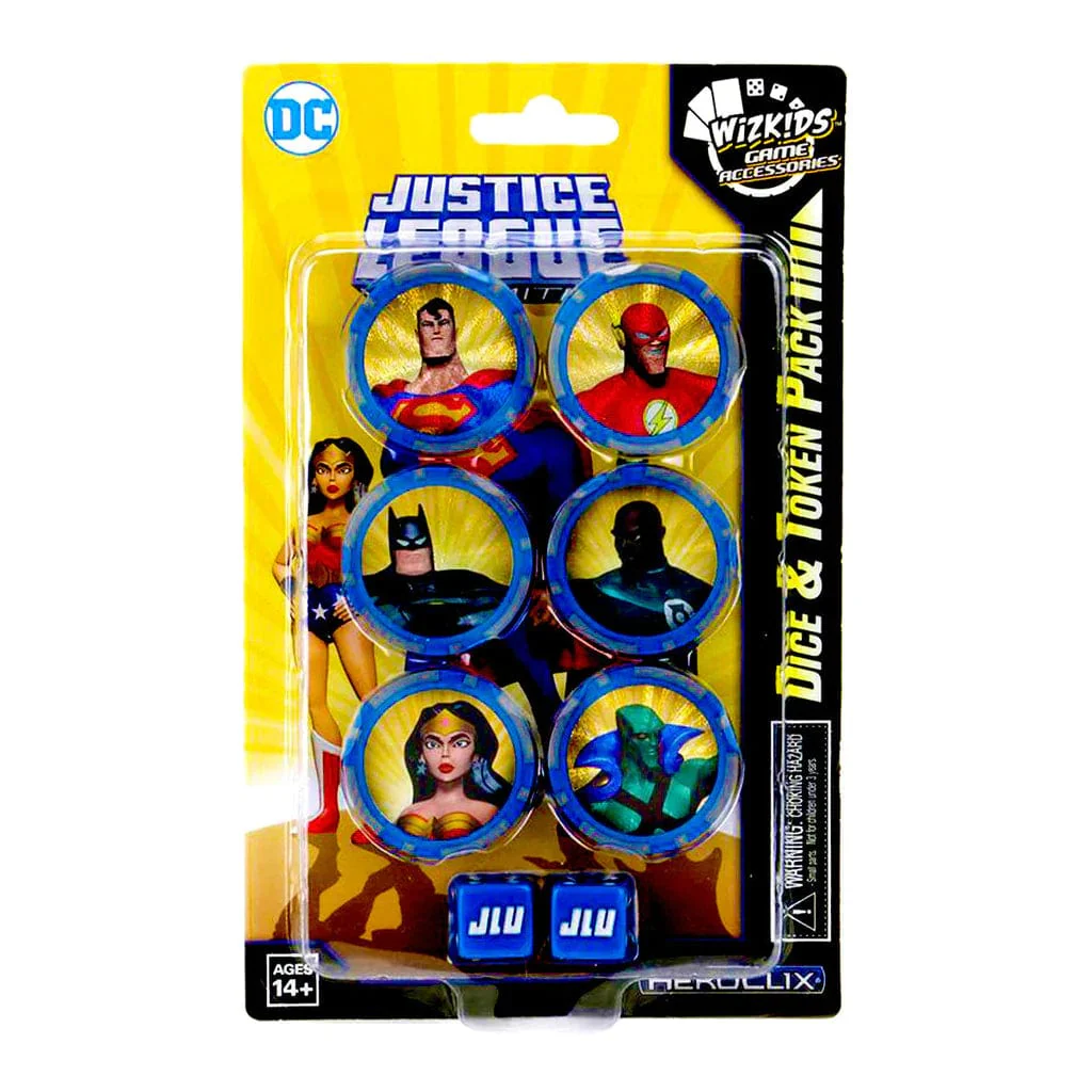 Heroclix DC Justice League Unlimited Dice & Token