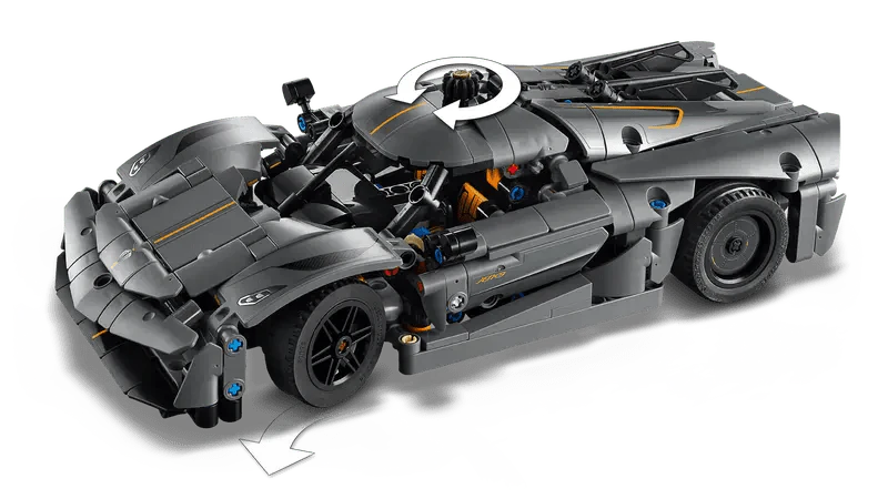 Koenigsegg Jesko Absolut Grey Hypercar - Image 2