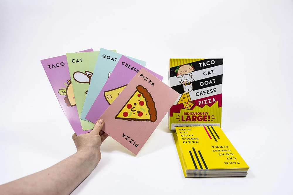Large Taco Cat Goat Cheese Pizza Card Game - Image 3