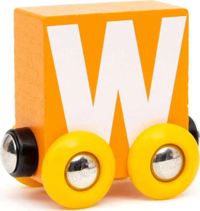 Letter Train W