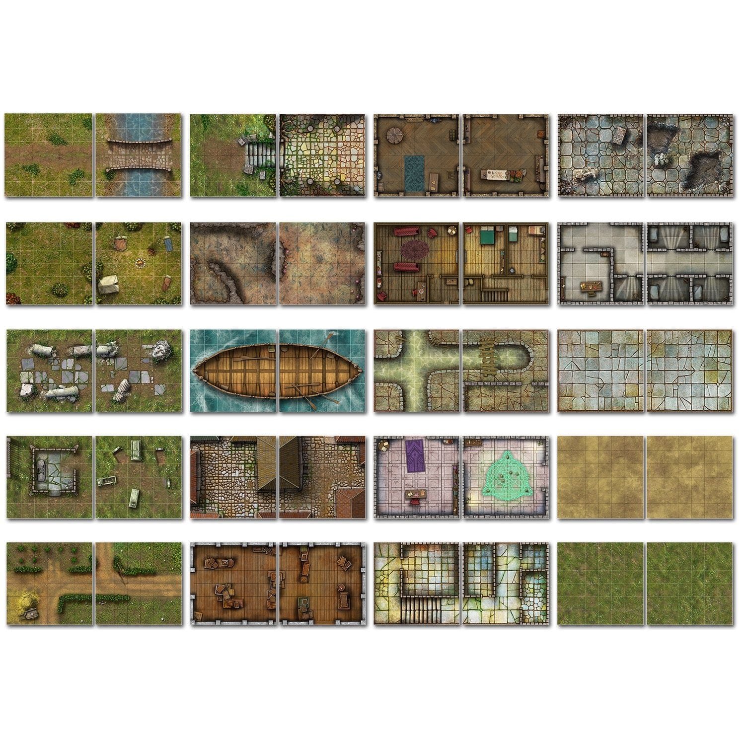 Little Book of Battle Mats - Destinations & Curiosities (6x6") - Image 2