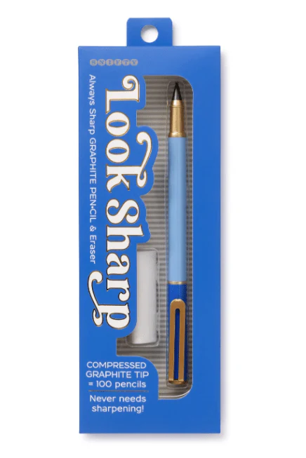 Look Sharp – Graphite Pen•cil – Blue