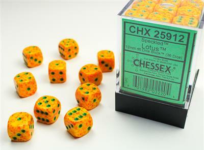 Speckled® 12mm D6 Lotus™ Dice Block™ (36 dice) - Image 2
