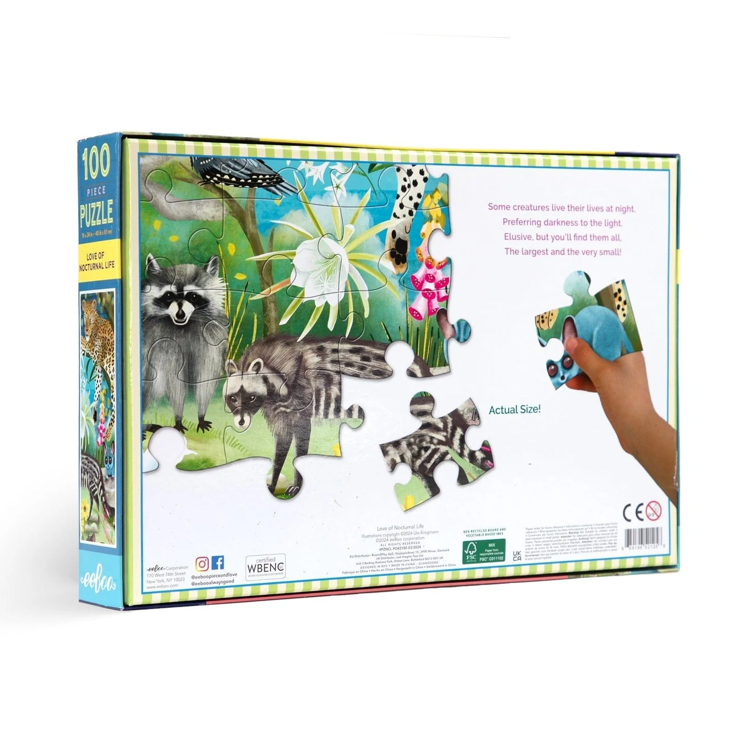 Love of Nocturnal Life 100 Piece Puzzle - Image 2
