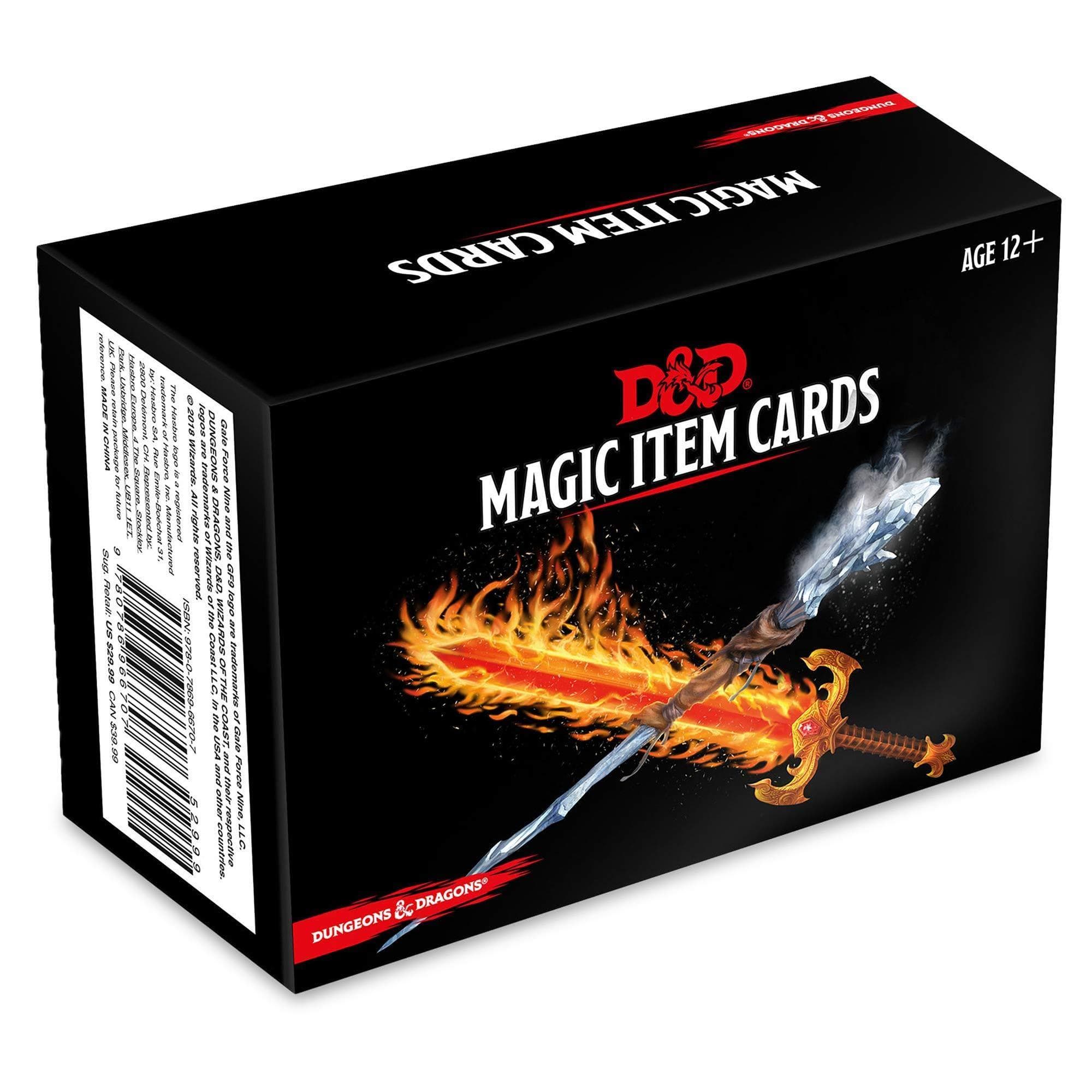 Dungeons & Dragons - Magic Item Cards