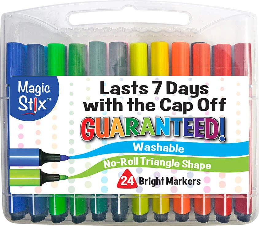 Magic Stix Washable Markers 24 pk - Image 2