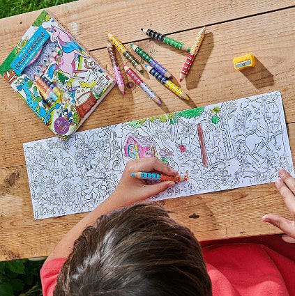 Magical Creatures Pencils with Fold-Out Mini Mural - Image 5