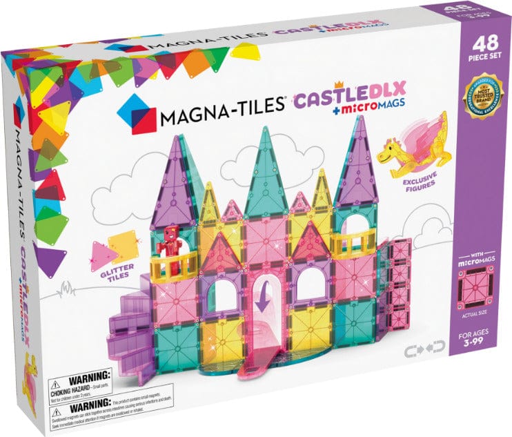 Magna-Tiles Castle DLX 48 Piece Set - Image 5