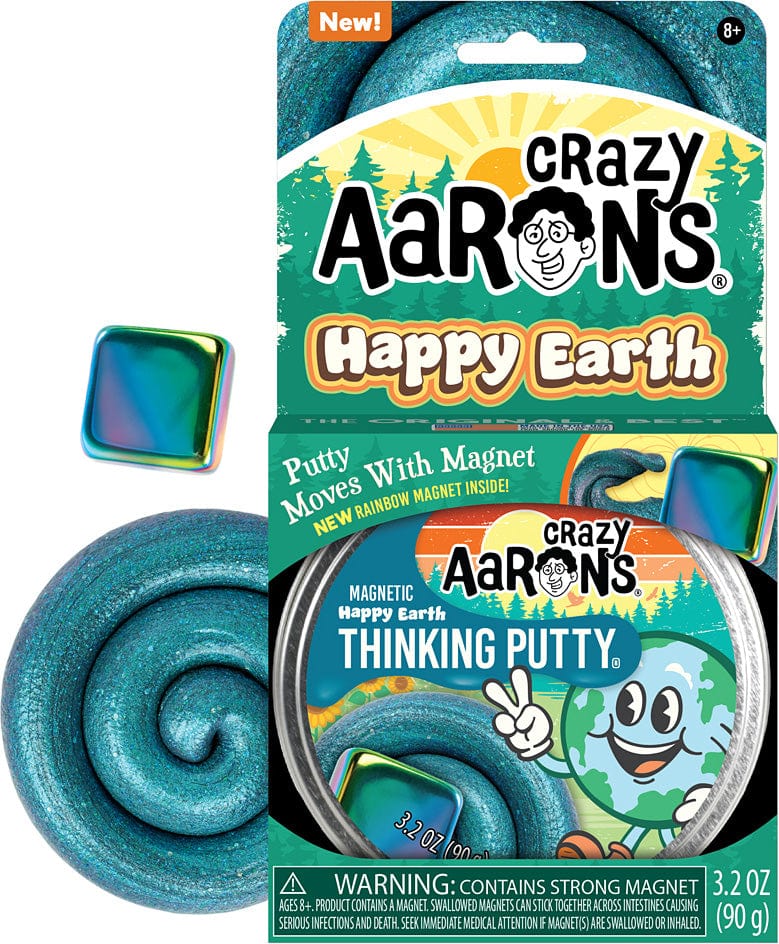 Magnetic Happy Earth Thinking Putty - Image 2