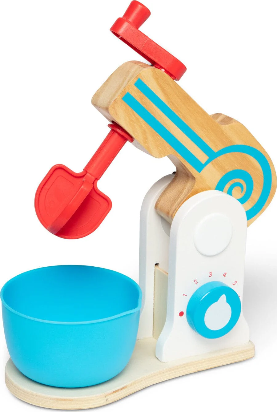 Make-a-Cake Wooden Mixer Set - Image 5