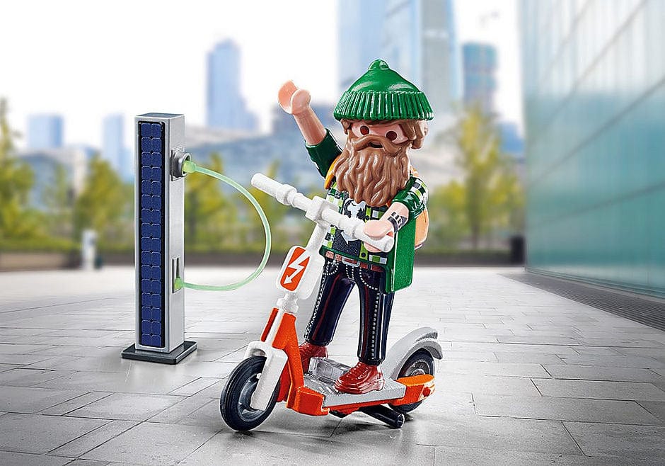 Man with E-Scooter - Image 3