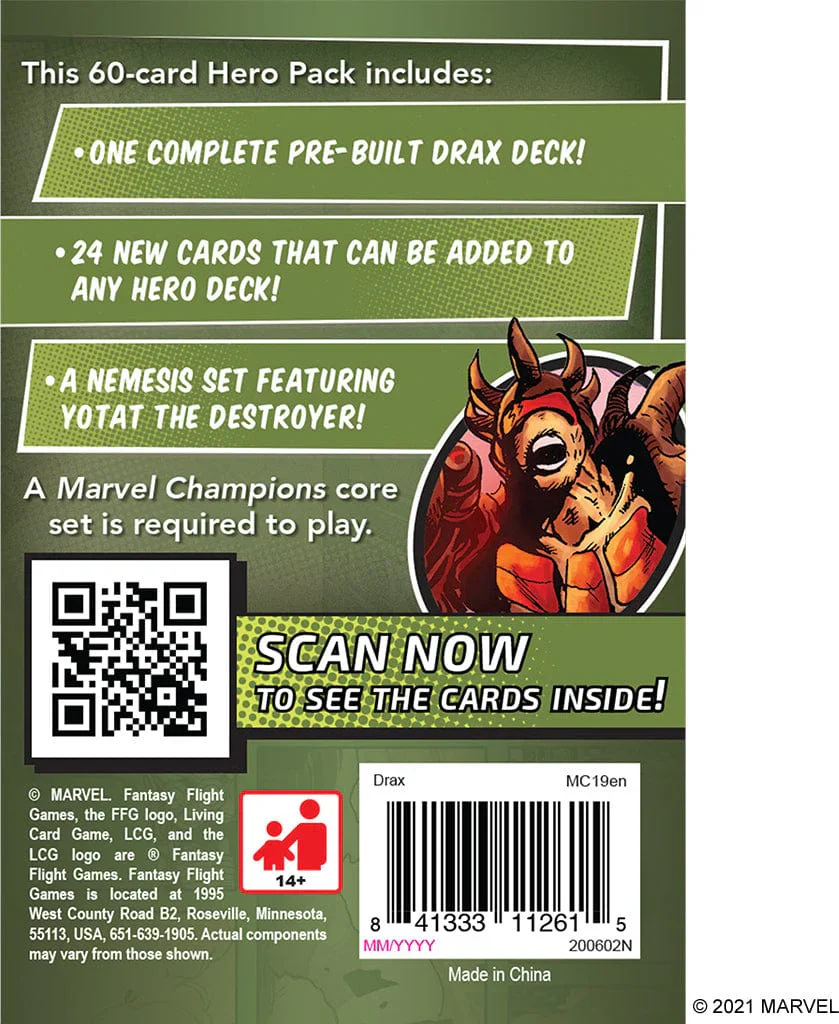 Marvel Champions: Drax Character Pack - Image 2