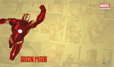 Marvel Champions LCG: Iron Man Game Mat - Image 2