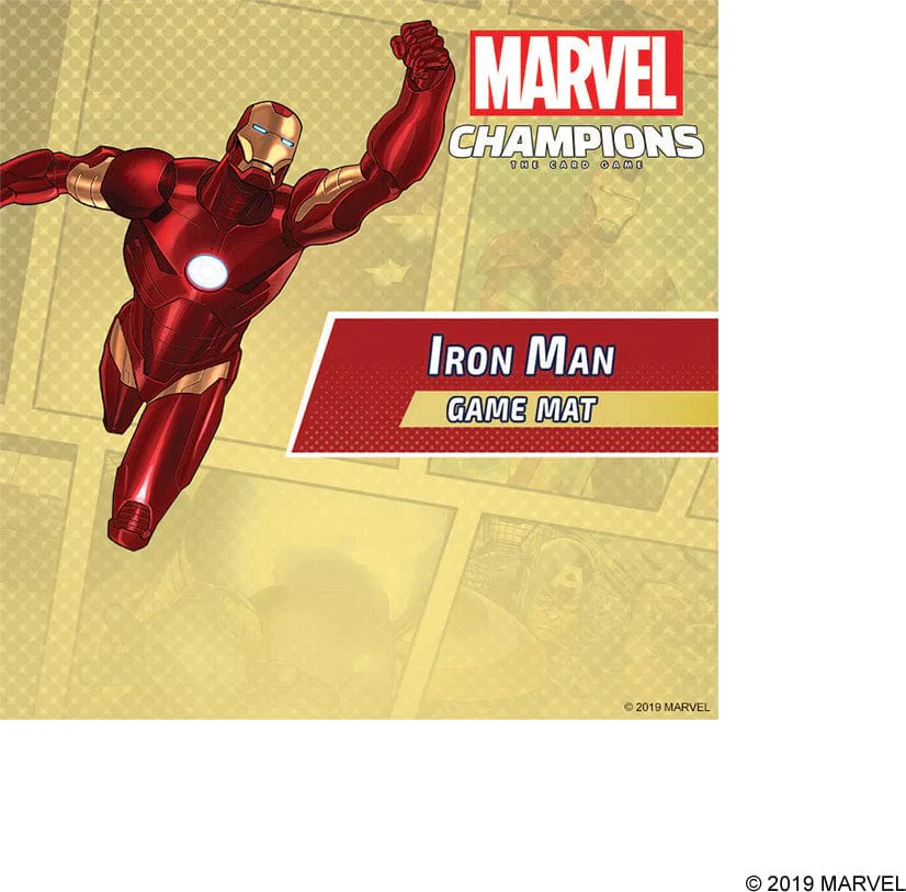 Marvel Champions LCG: Iron Man Game Mat - Image 4