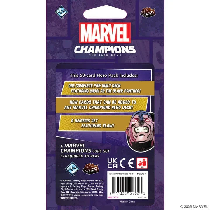 Marvel Champions: The Card Game –Black Panther Hero Pack - Image 2