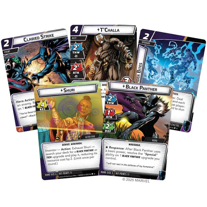 Marvel Champions: The Card Game –Black Panther Hero Pack - Image 3