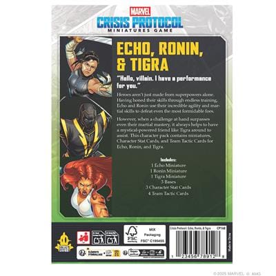 Marvel: Crisis Protocol - Echo, Ronin & Tigra - Image 2
