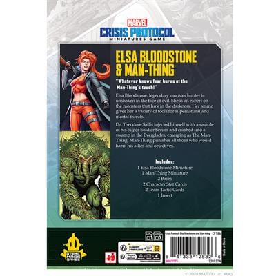 Marvel: Crisis Protocol - Elsa Bloodstone & Man-Thing - Image 2