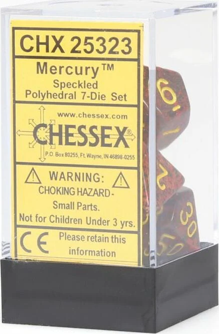 Speckled® Polyhedral Mercury™ 7-Die Set - Image 2