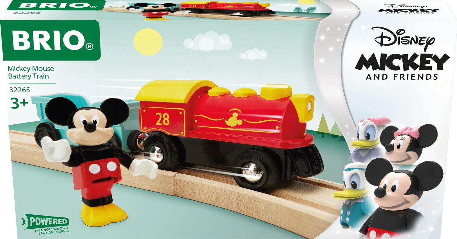 BRIO Mickey Mouse Battery Train - Image 4