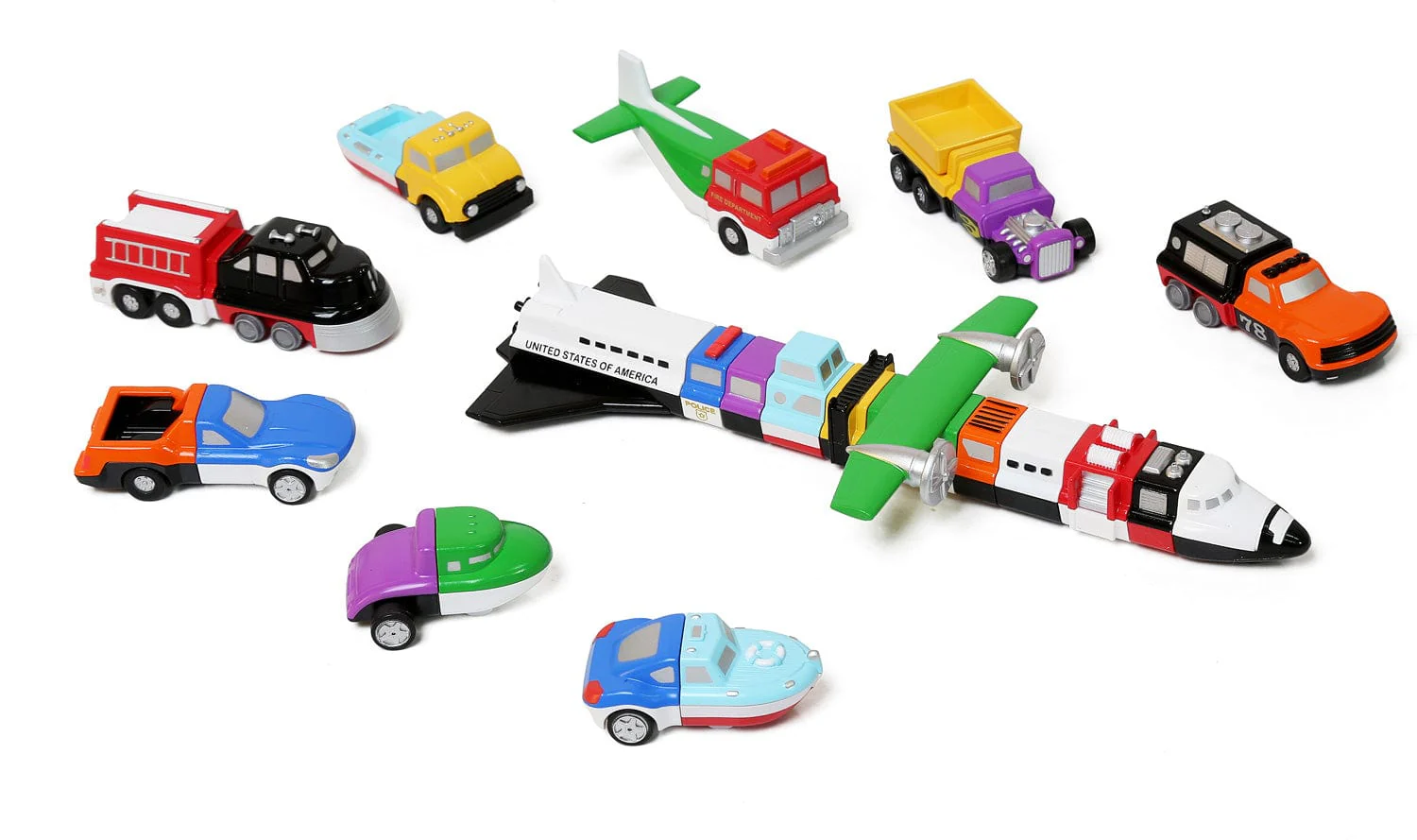 Micro Mix & Match Vehicles - Deluxe Set - Image 3