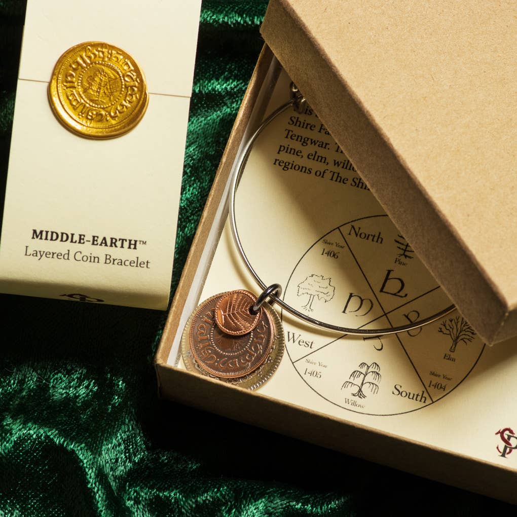 MIDDLE-EARTH™ Layered Coin Bracelet - Image 3