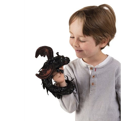 Midnight Dragon Wristlet Puppet - Image 3