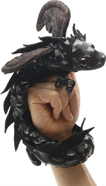 Midnight Dragon Wristlet Puppet - Image 4