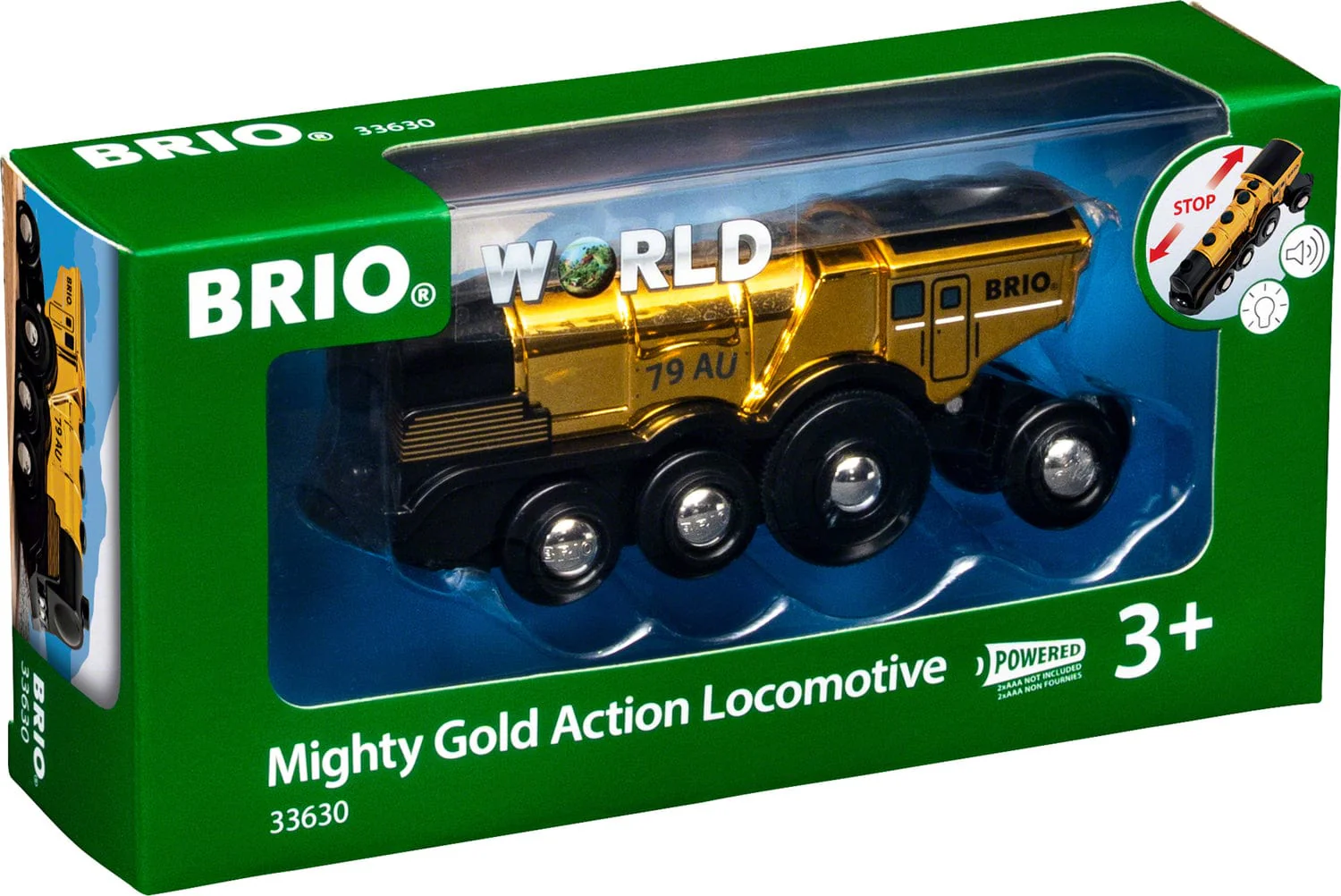 BRIO Mighty Golden Action Locomotive - Image 4