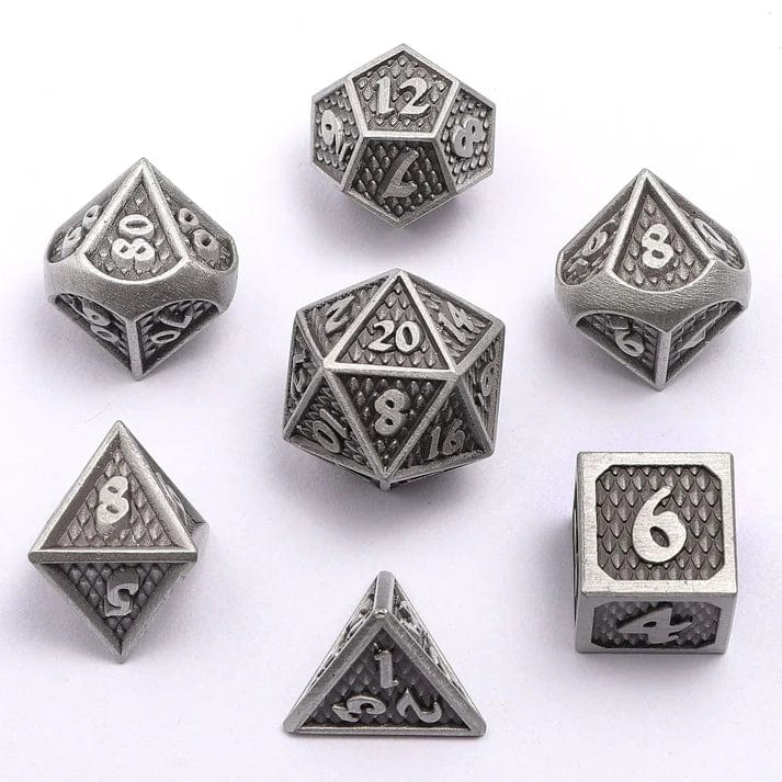 Mini Behemoth Dice Brushed Silver