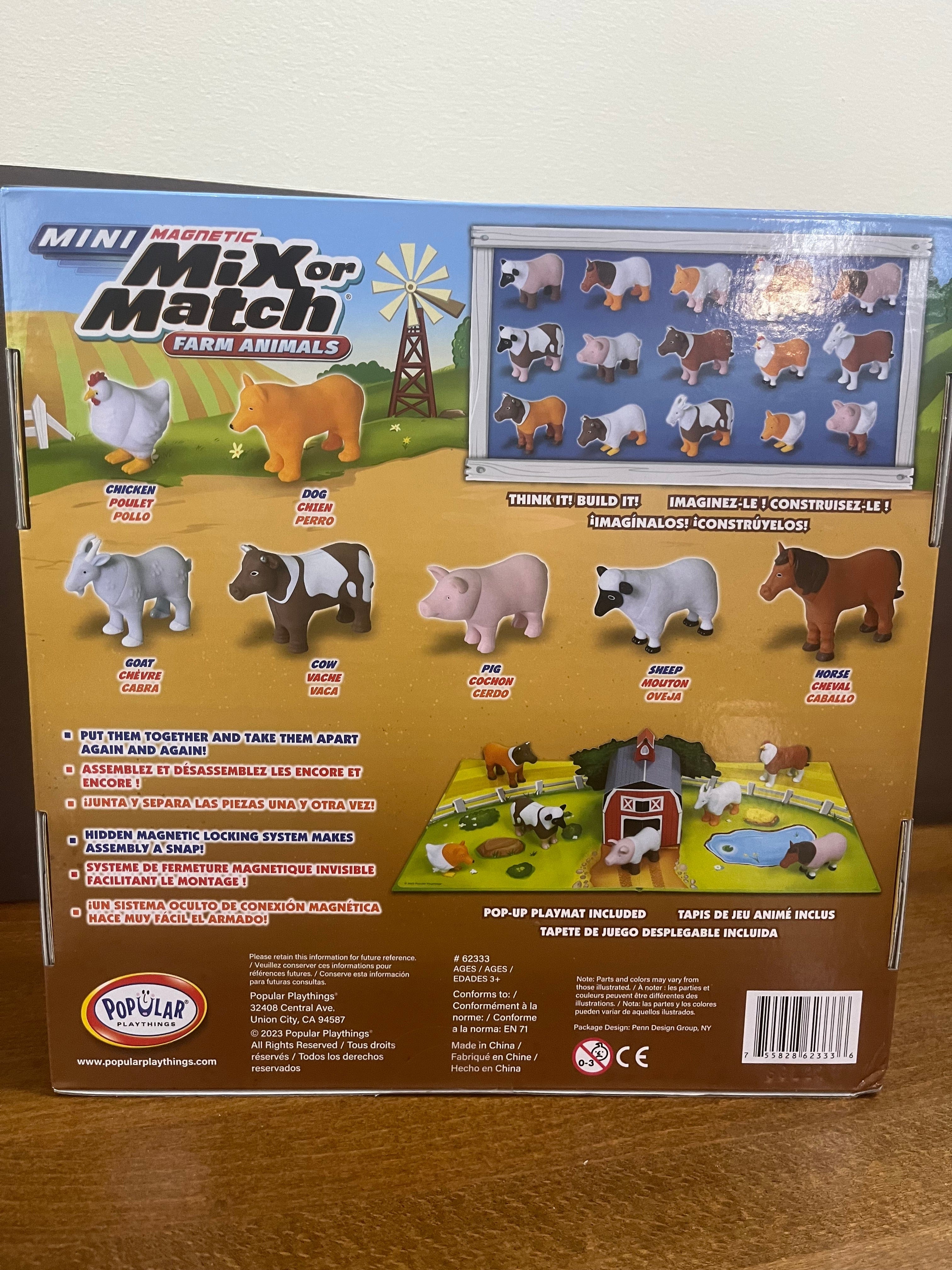 Mix & Match Magnetic Farm Animals - Image 2