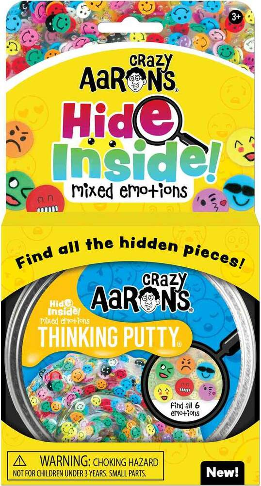 Mixed Emotions Hide Inside Thinking Putty 4" Tin - Image 2