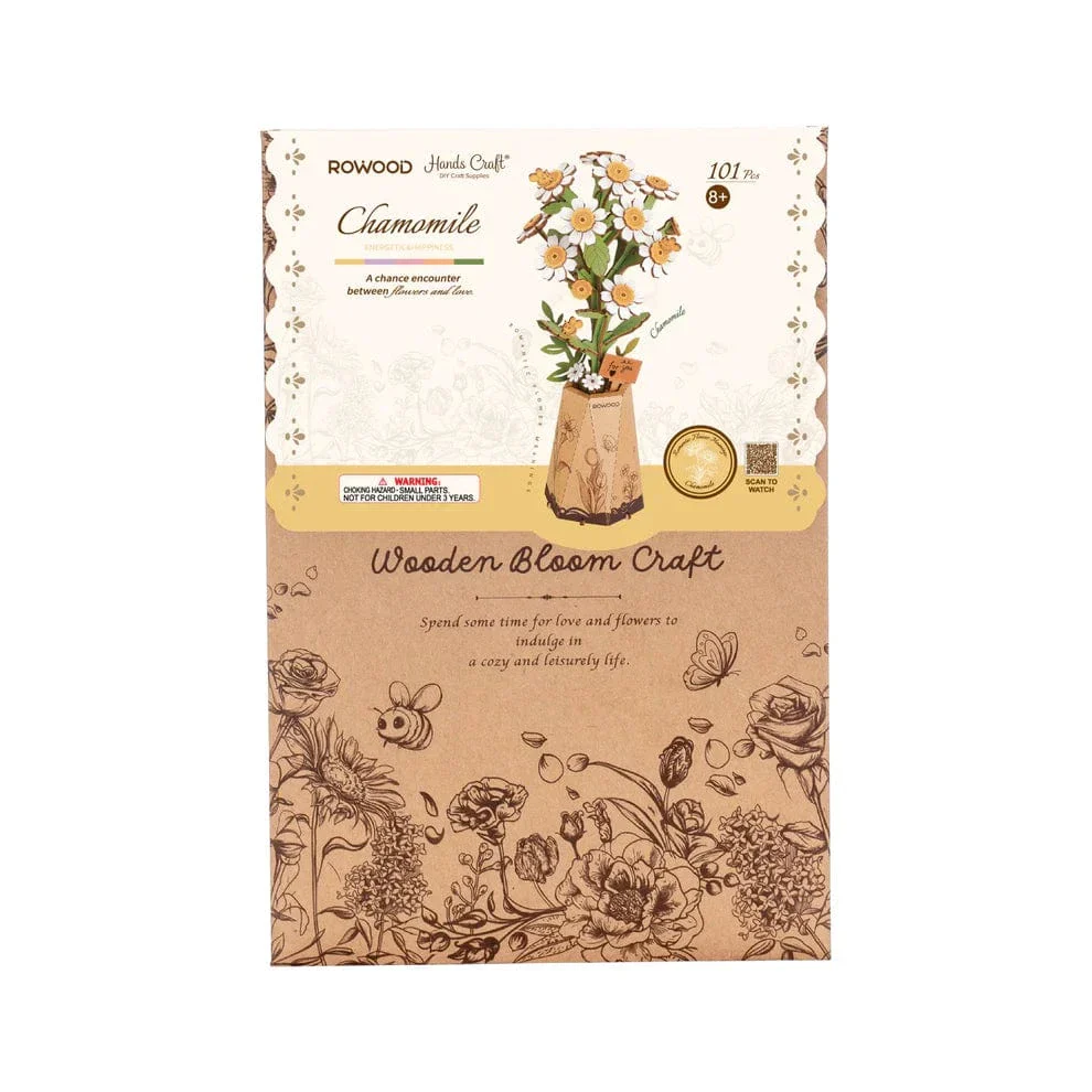 Modern Wooden Puzzle: Chamomile - Image 2