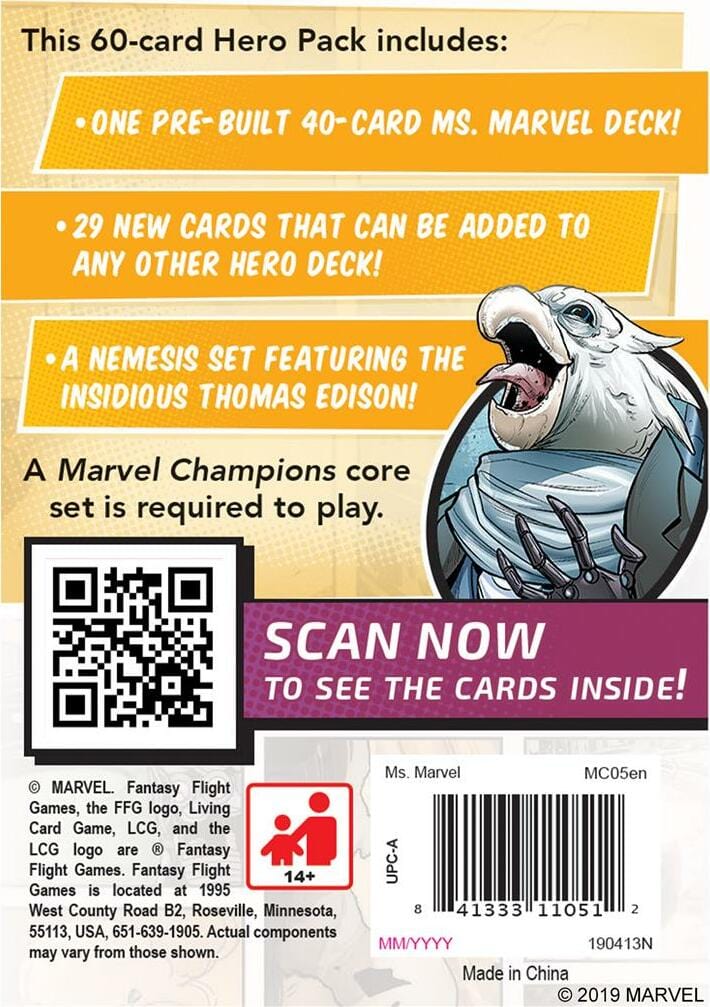 Marvel Champions: Ms. Marvel Hero Pack - Image 9