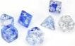 Nebula® Polyhedral Dark Blue/white 7-Die Set - Image 5
