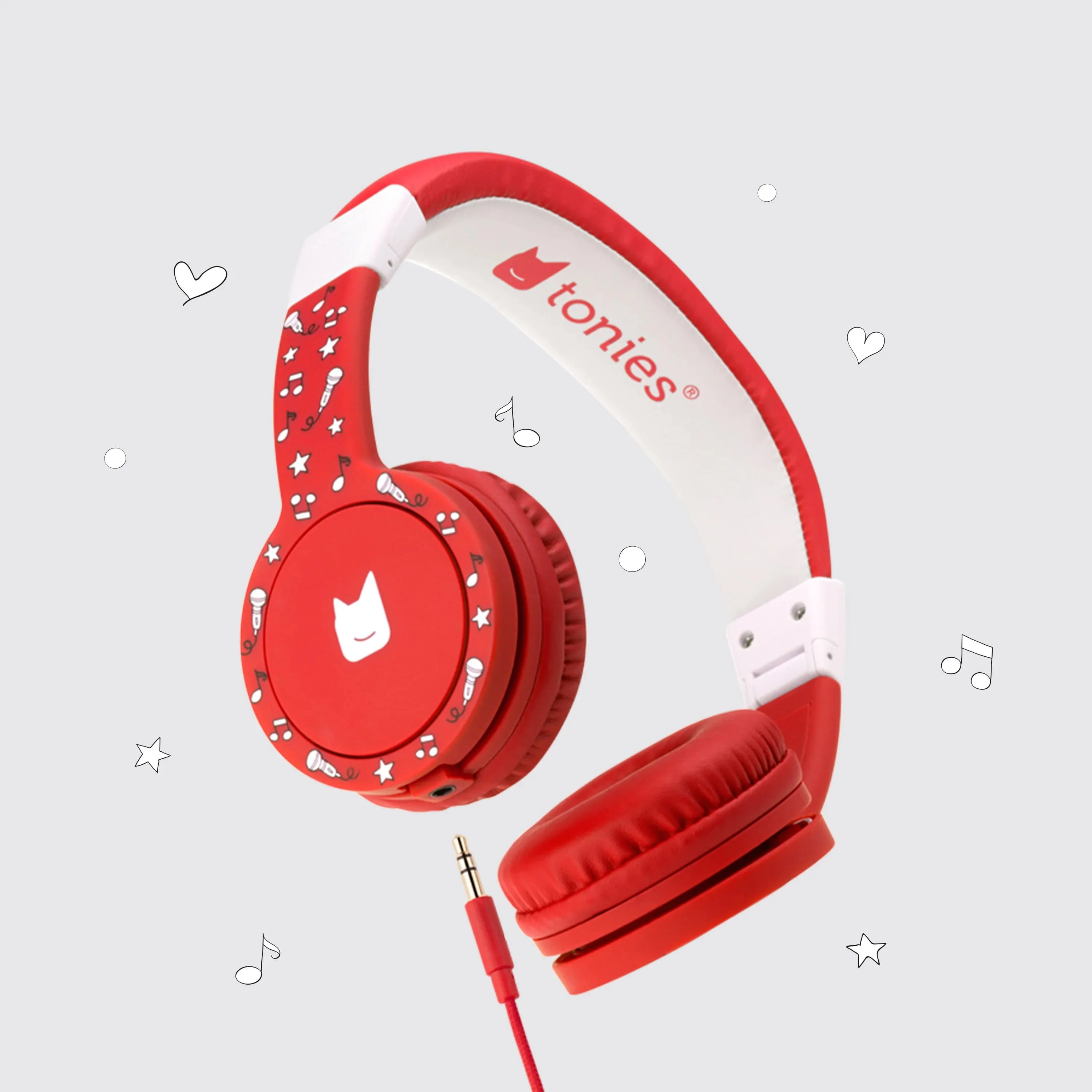 Tonies Headphones Red