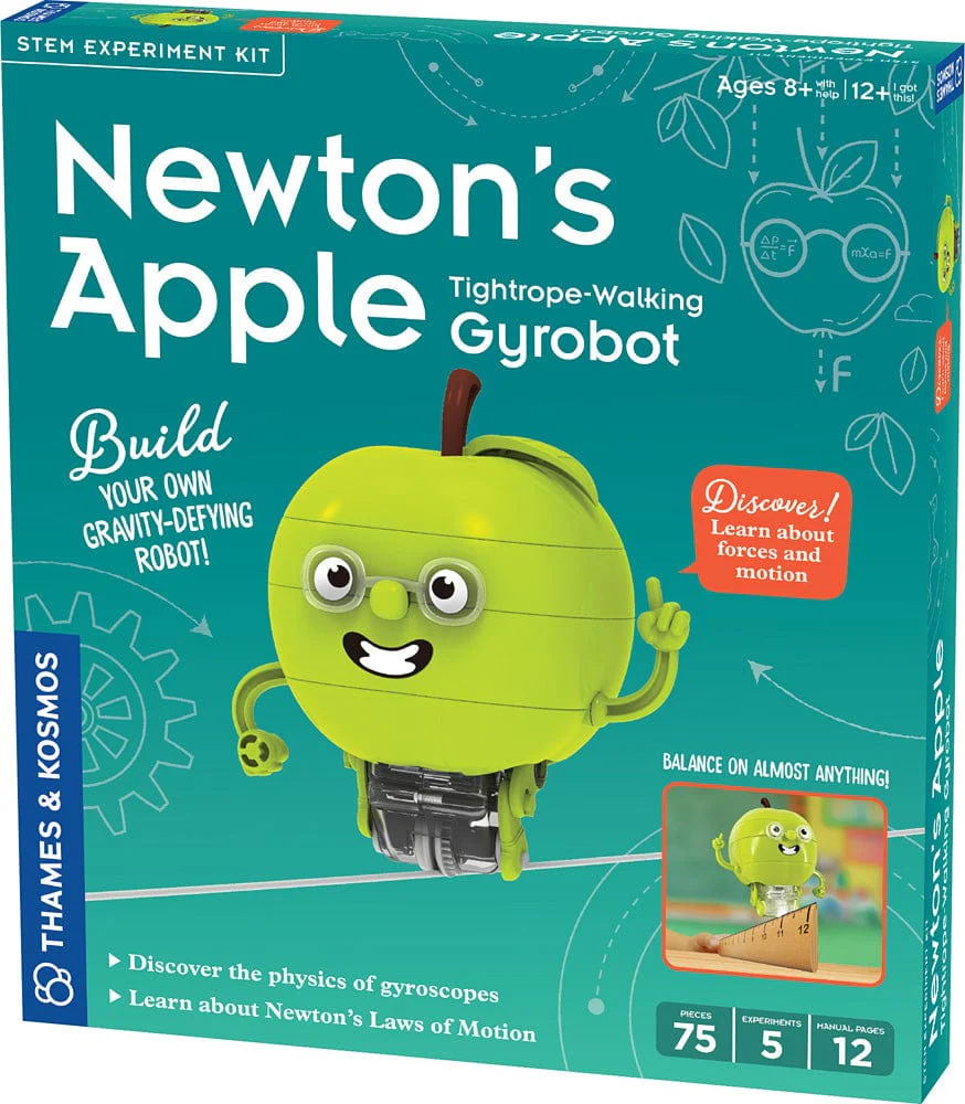 Newton's Apple Tightrope-Walking Gyrobot - Image 4