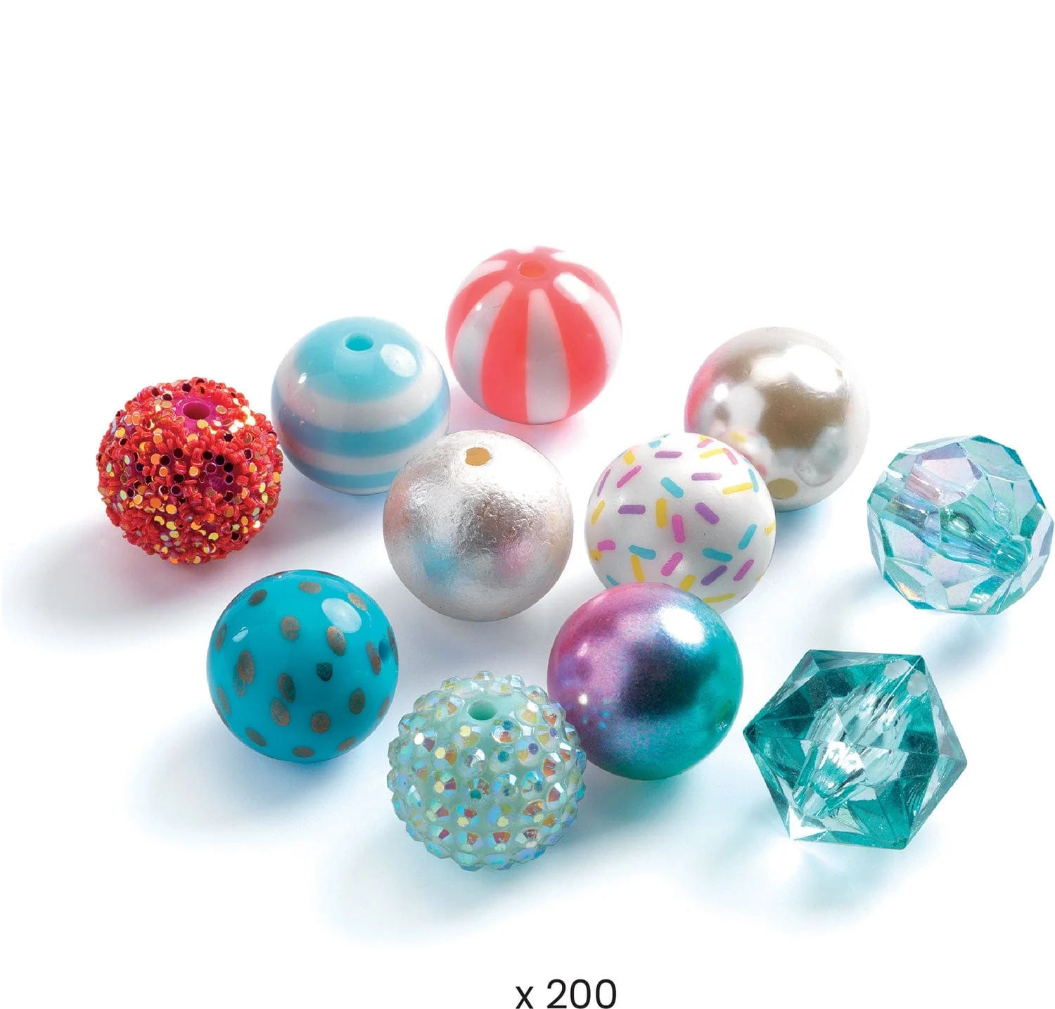 Oh! Les Perles: Bubble Beads - Silver - Image 5
