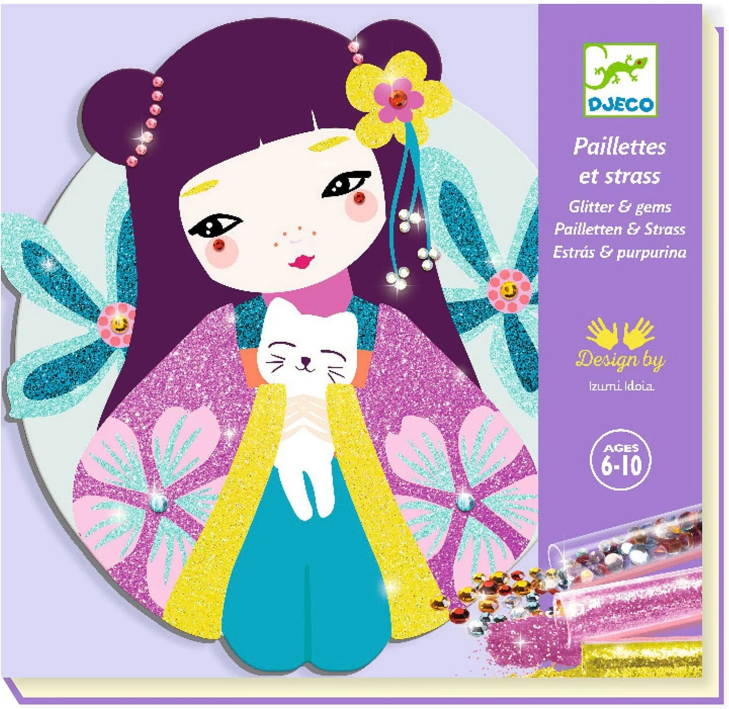Onnanoko Glitter & Gem Boards Kit - Image 5